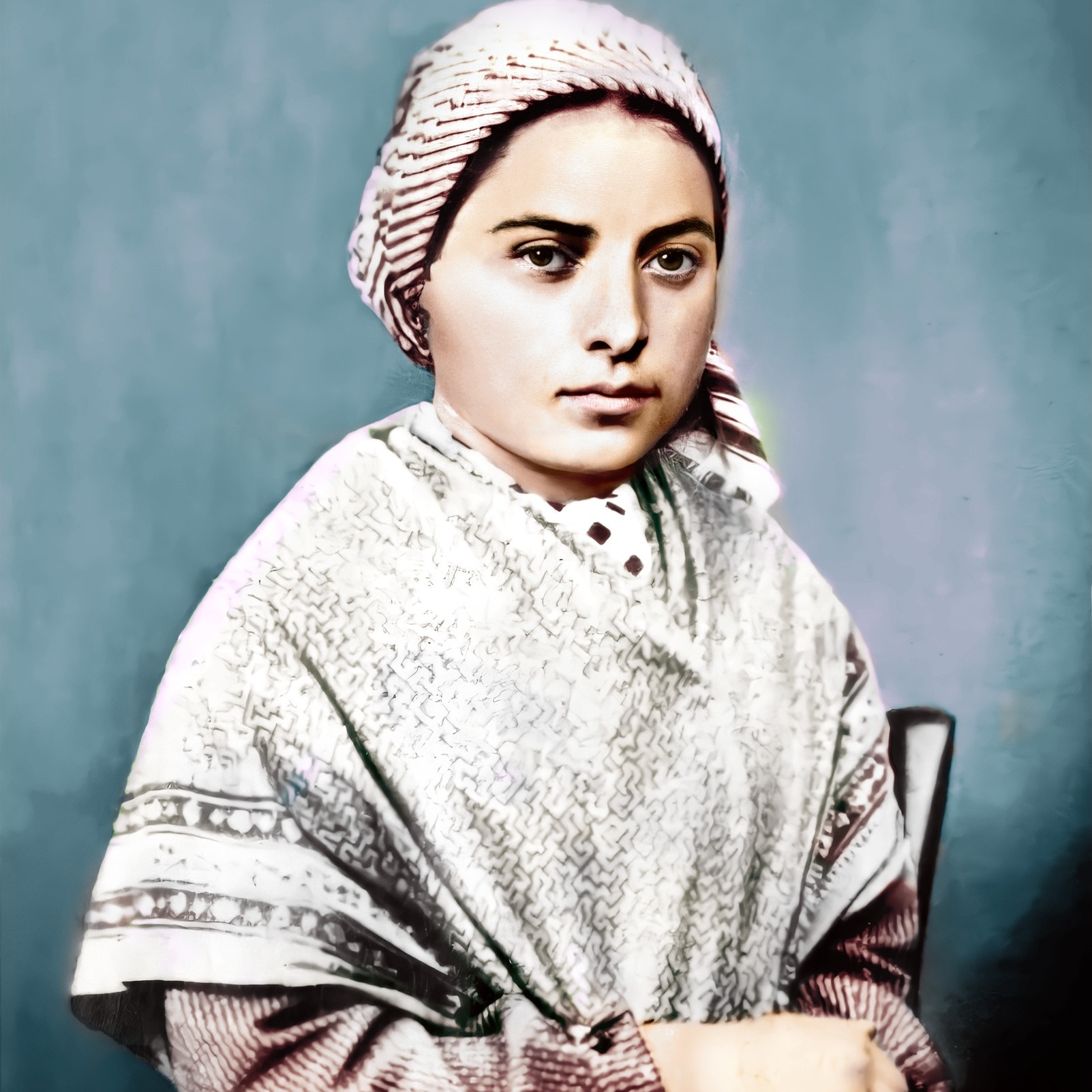 Retrato de Bernadette Soubirous